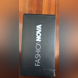 Fashion Nova Sleek Black Box